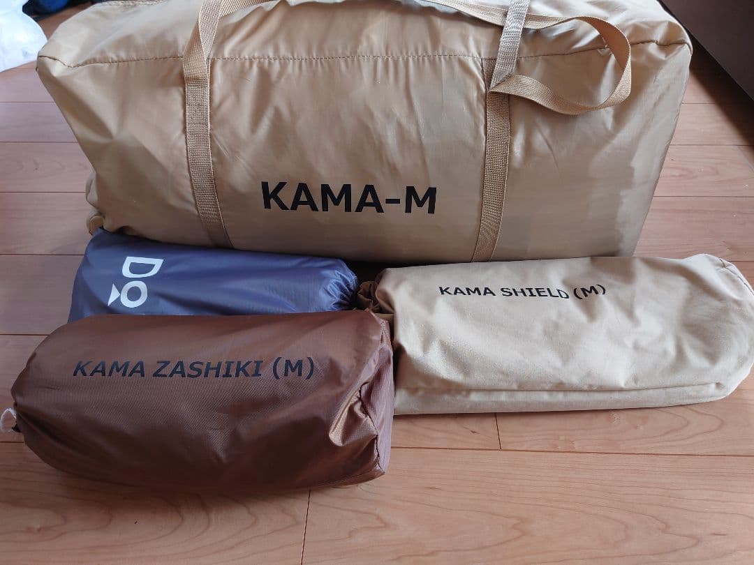 カマボコテント3M カマシールド グランドシート カマザシキ