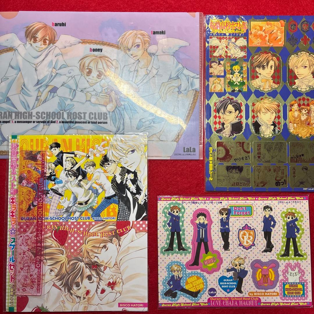 桜蘭高校ホスト部 LaLa グッズ大量セット　葉鳥ビスコ トランプ　バッグ他