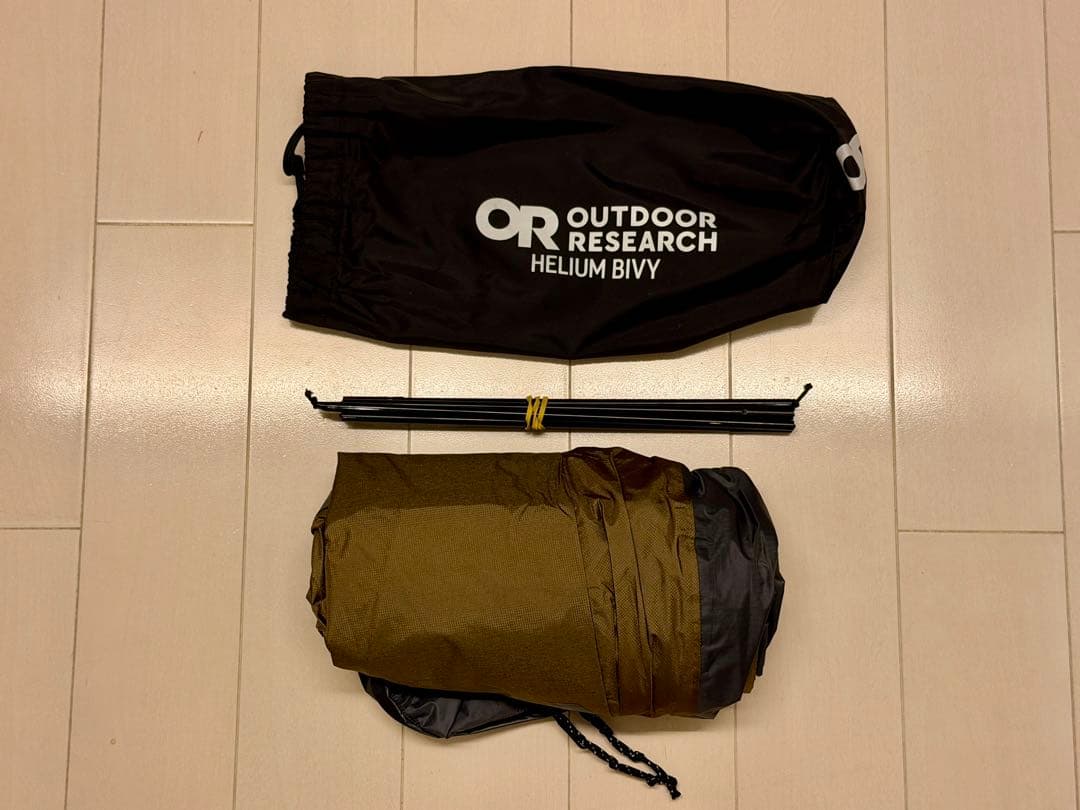 OUTDOOR RESEARCH HELIUM BIVY 新品未使用 週末価格