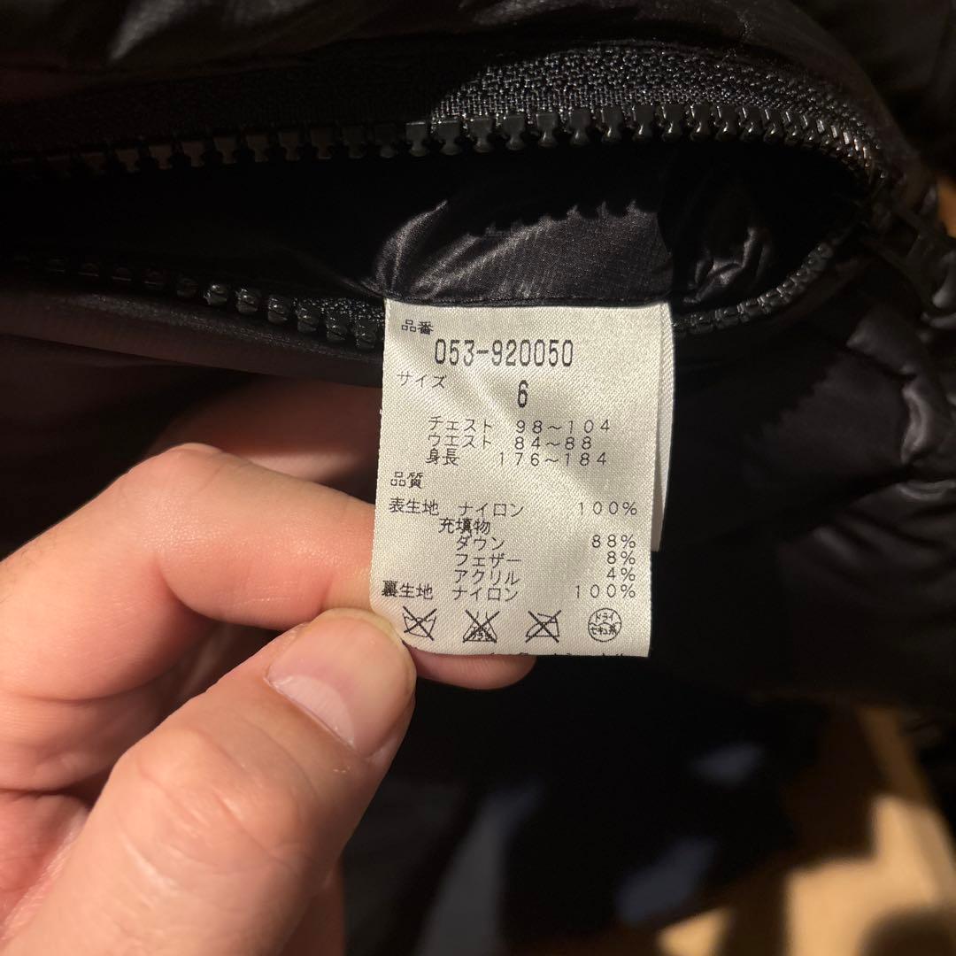 パーリーゲイツ ブラック 2way ダウンジャケット
