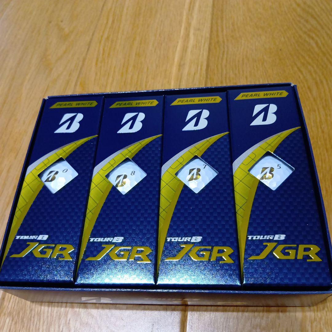 新品ブリジストンツアーB JGR2025ゴルフボールパールホワイト3ダース