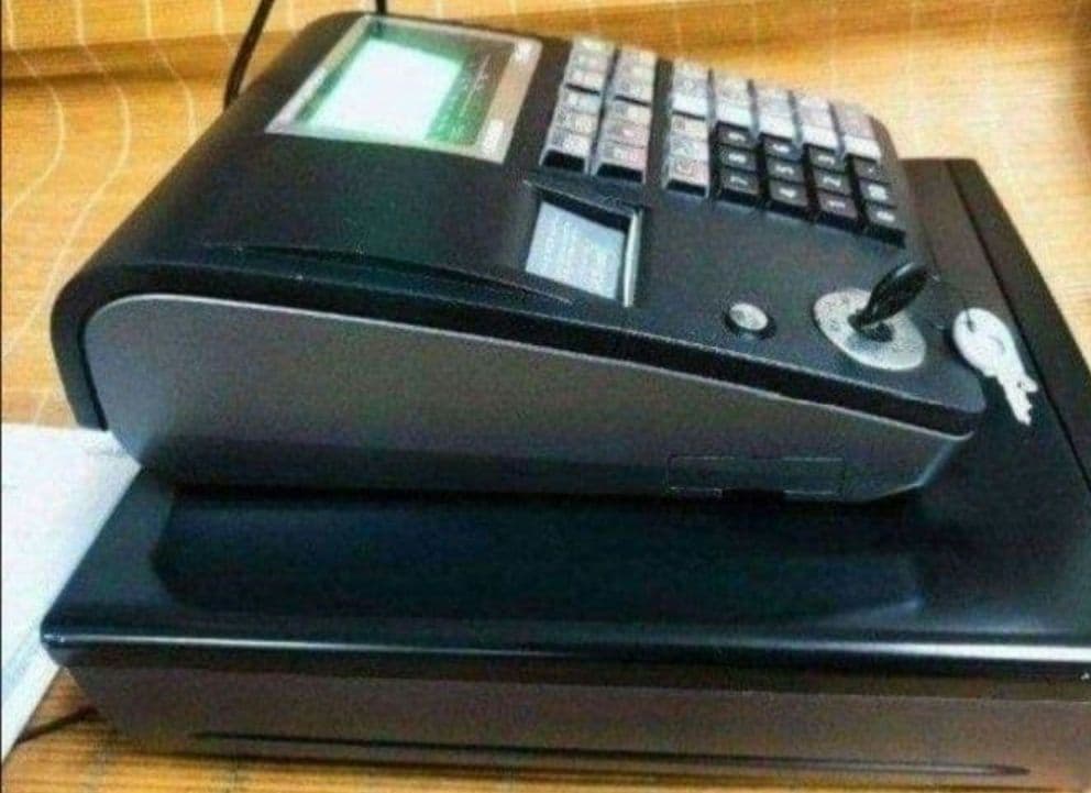 カシオレジスター　TE-400　フル設定無料　PC連携売上管理　120219