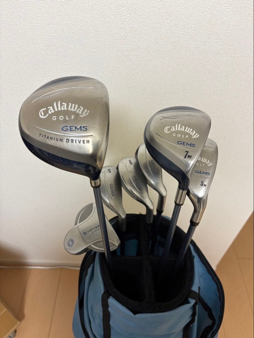キャロウェイ　レディースゴルフクラブハーフセット