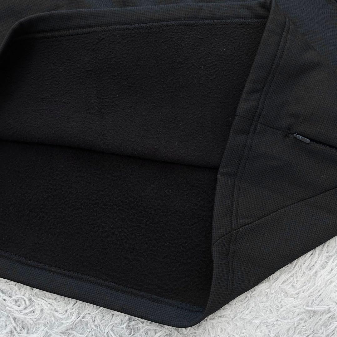 新品　PGG パーリーゲイツ　スウェット　モックネック　裏起毛　ブラック　6