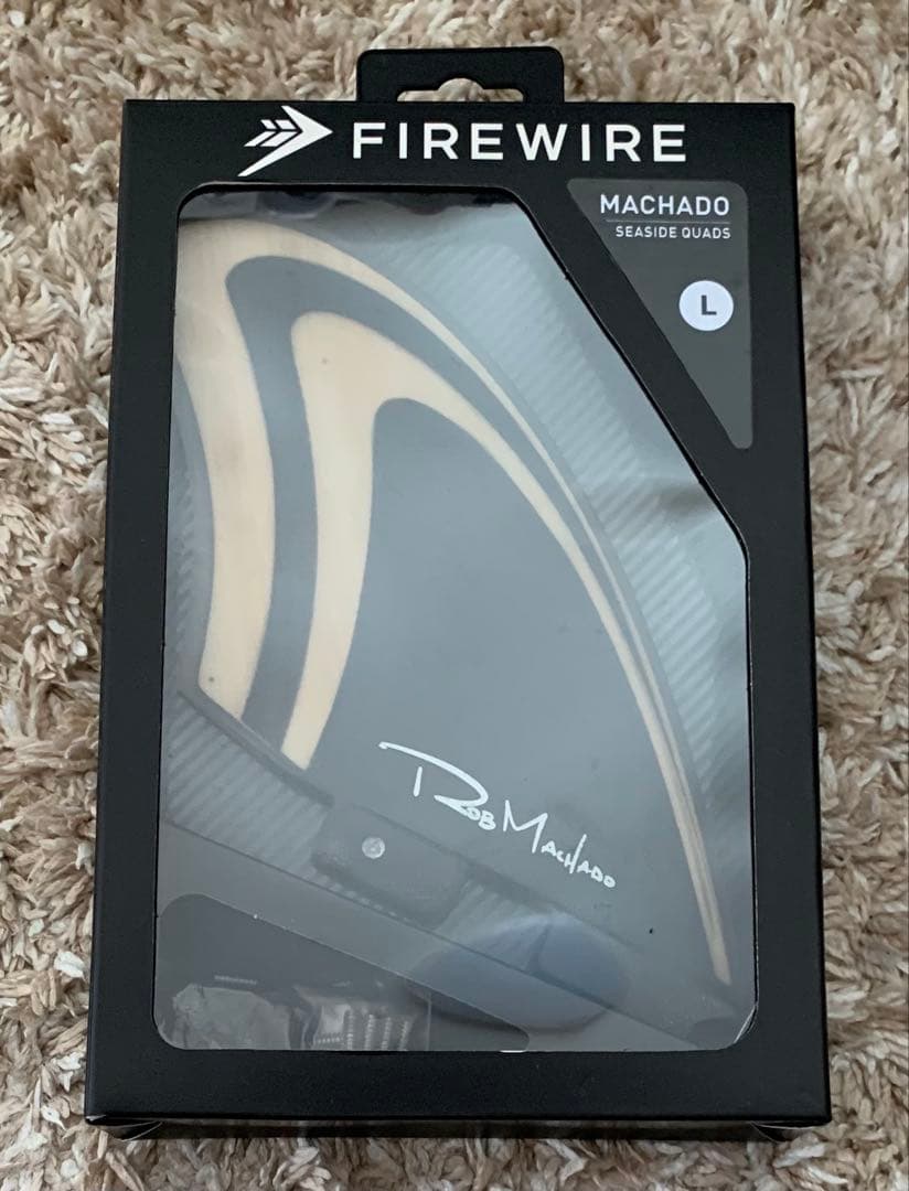 サーフィン・ボディボード FIRE WIRE MACHADO SEASIDE QUADS Fin (L)