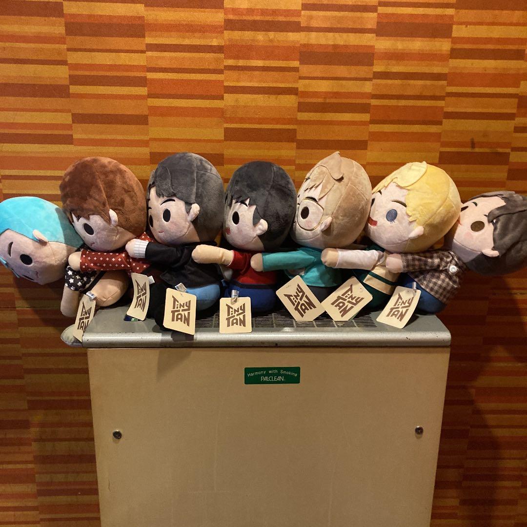 TinyTAN スペシャルくっつきぬいぐるみ Dynamite 全７種セット