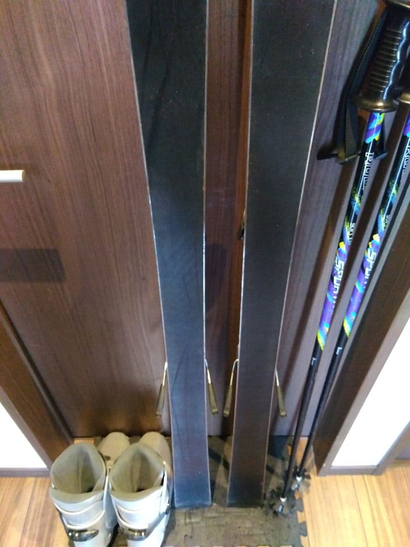 高品質！KASTLE/学生・メンズ用/スキーセット・メンテ・WAX済み✔