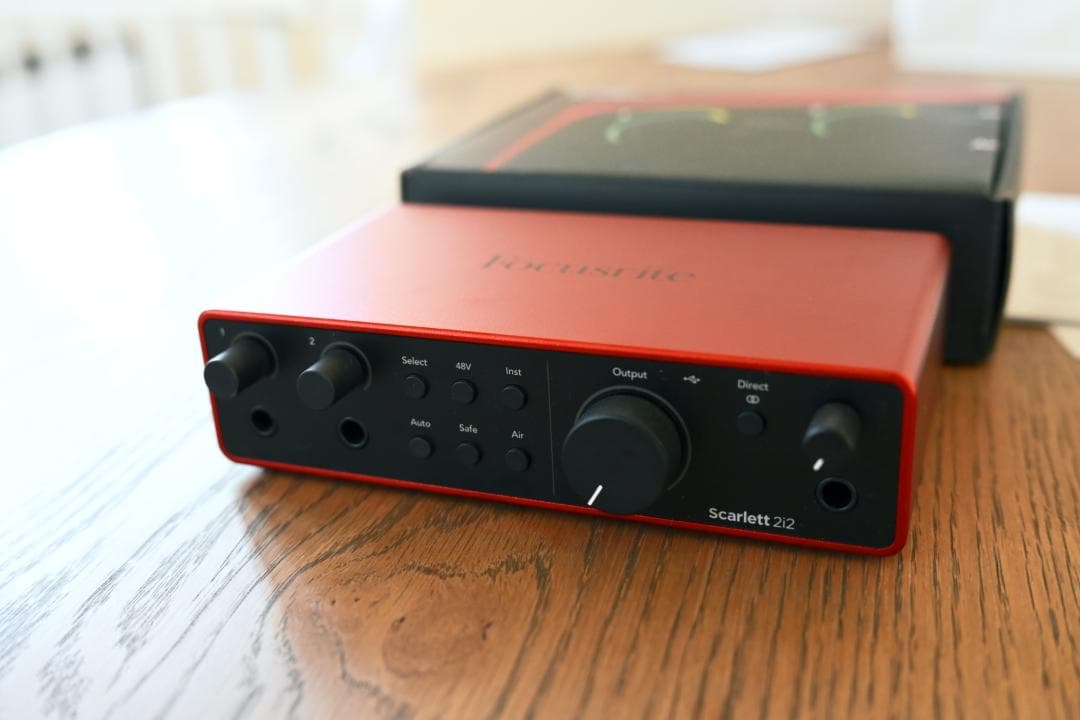 Focusrite Scarlett 2i2 Gen4 第4世代