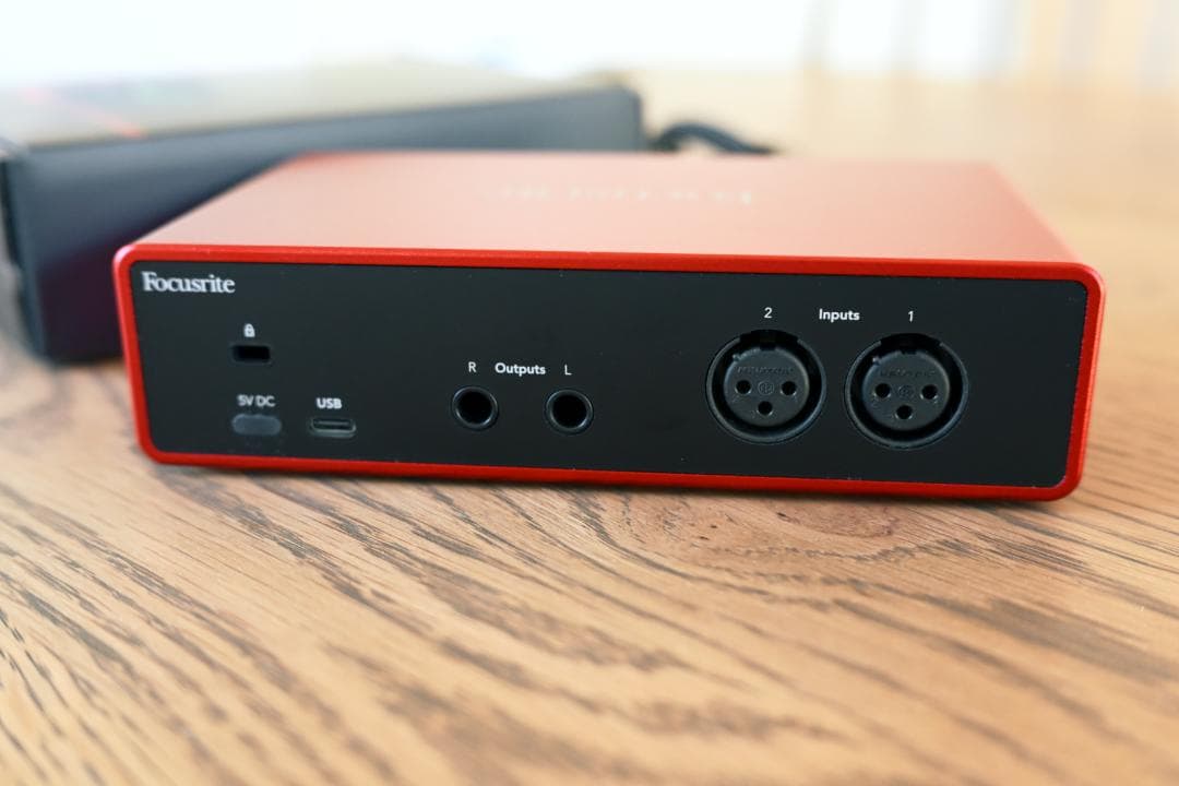 Focusrite Scarlett 2i2 Gen4 第4世代