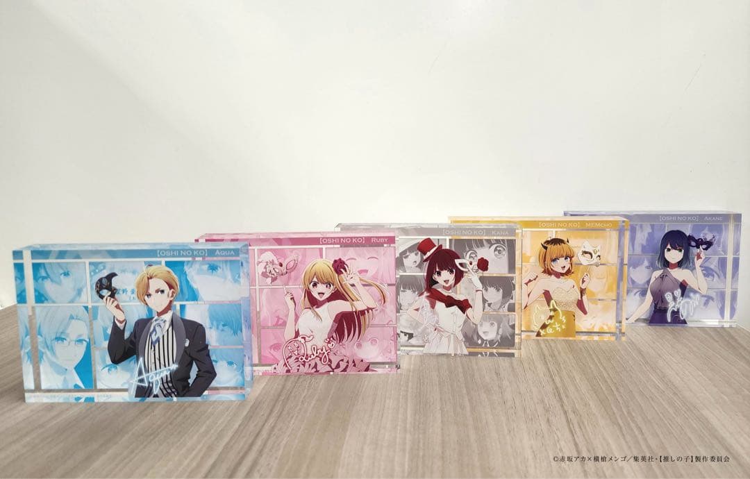 推しの子展　推しの舞台裏　アクリルブロック　５種　未開封セット　推しの子