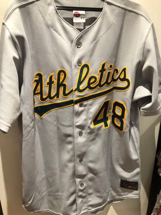 MLB アスレチックス　実使用ジャージ