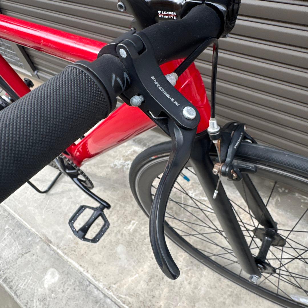 【直接引取】LEADER BIKE 725 DUOMATIC 前ブレーキカスタム