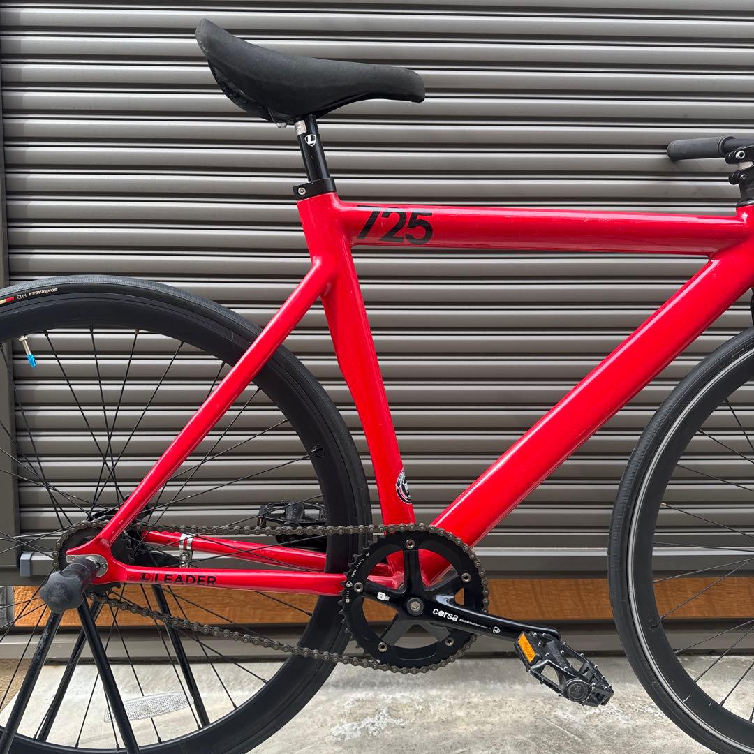 【直接引取】LEADER BIKE 725 DUOMATIC 前ブレーキカスタム