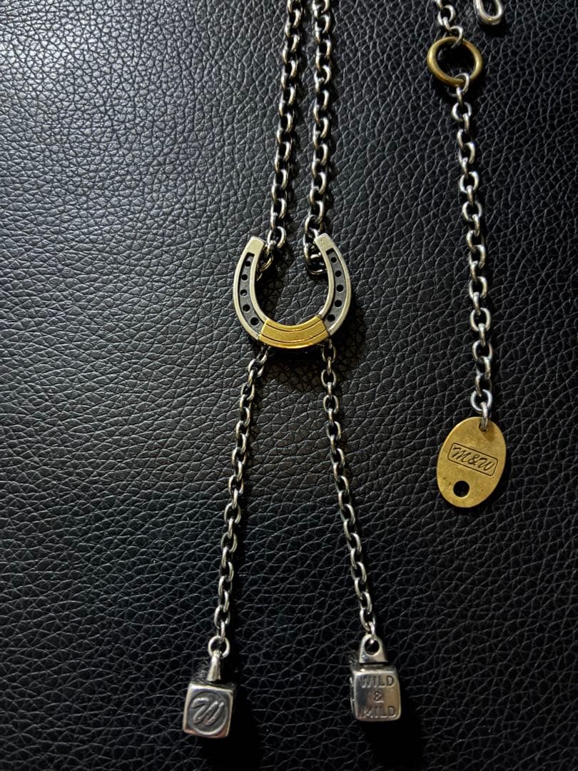 ミュージシャン MACARONI WESTERNS HORSE SHOE NECKLACE