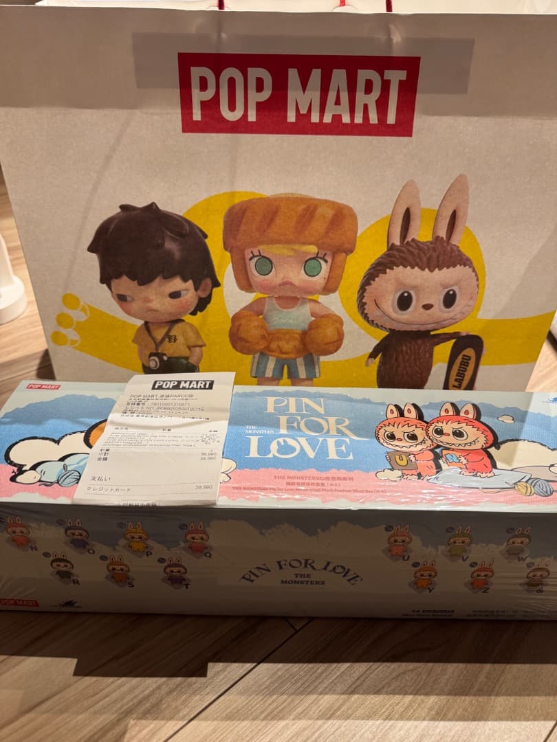 POP MART ラブブ　PIN FOR LOVEアソート ボックス