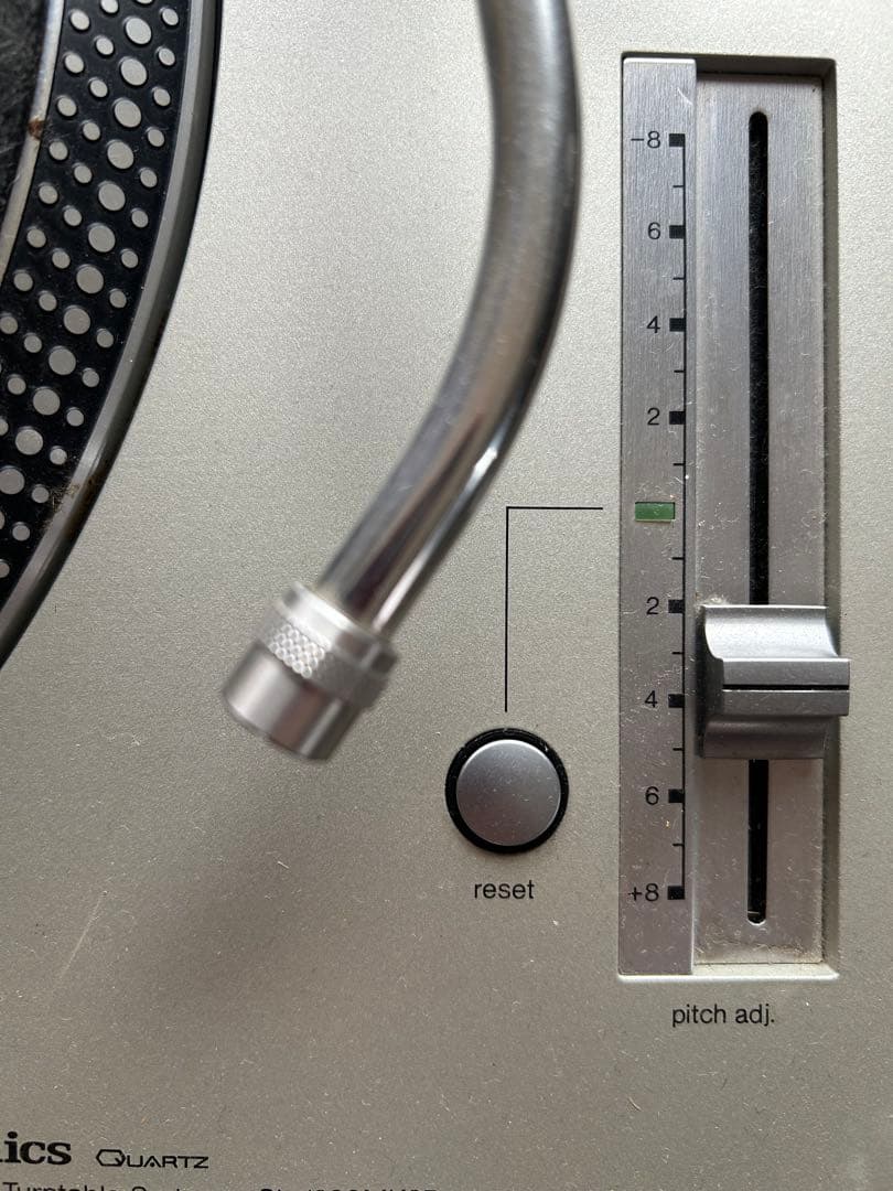 Technics SL-1200 MK3D ターンテーブル カバー付き