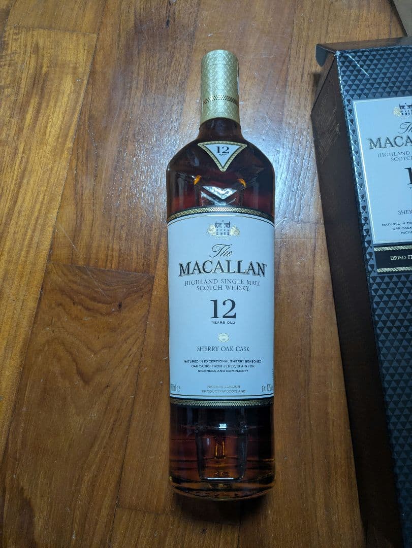 ザ・マッカラン シェリーオーク 12年 新品未開封