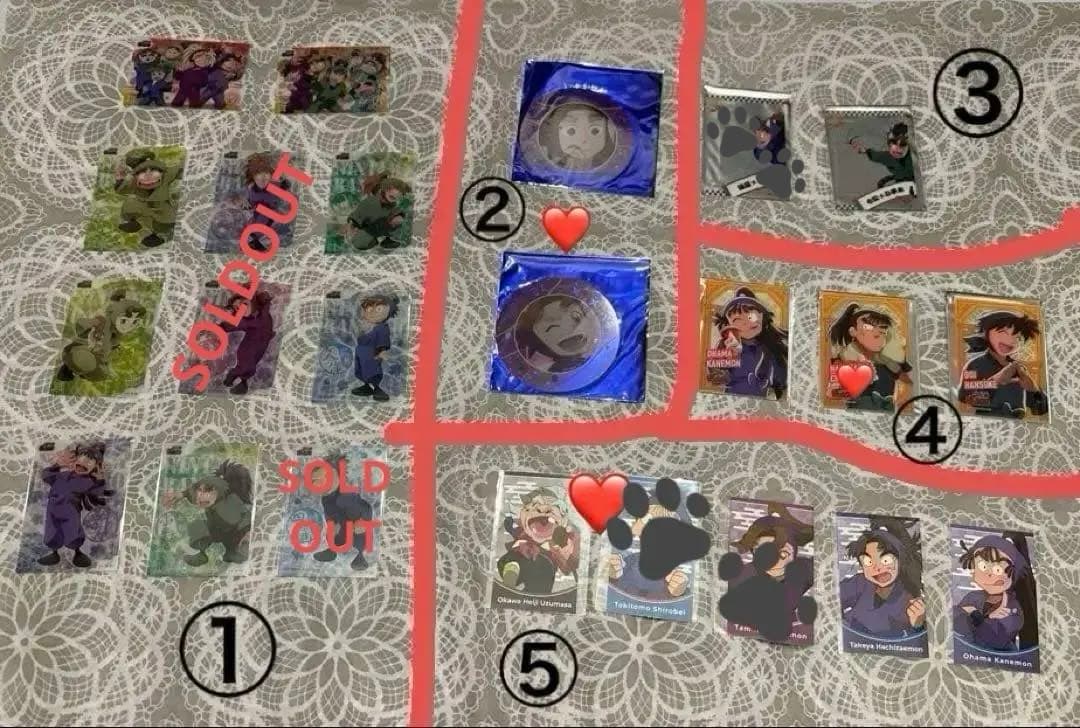 忍たまグッズセット　一部バラ売り可能