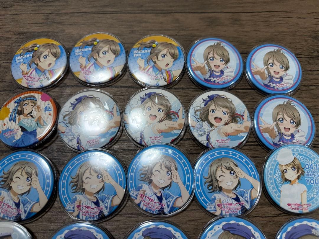 渡辺曜缶バッジ 25個セット