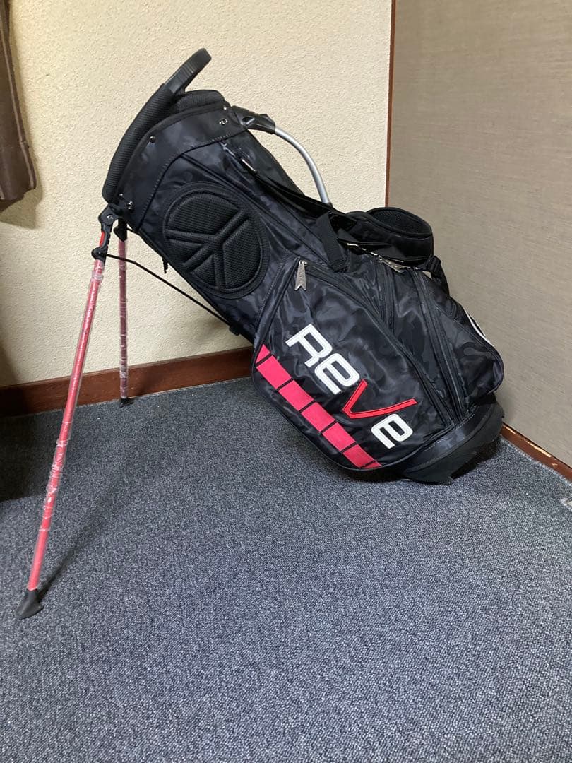 REVE スタンドキャディーバック DW用ヘッドカバー・スコアカードホルダー