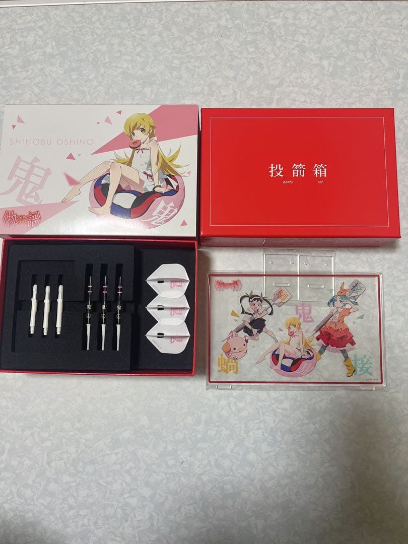 化物語シリーズ　忍野 忍ver. ダーツセット　ライブカードは付属無し