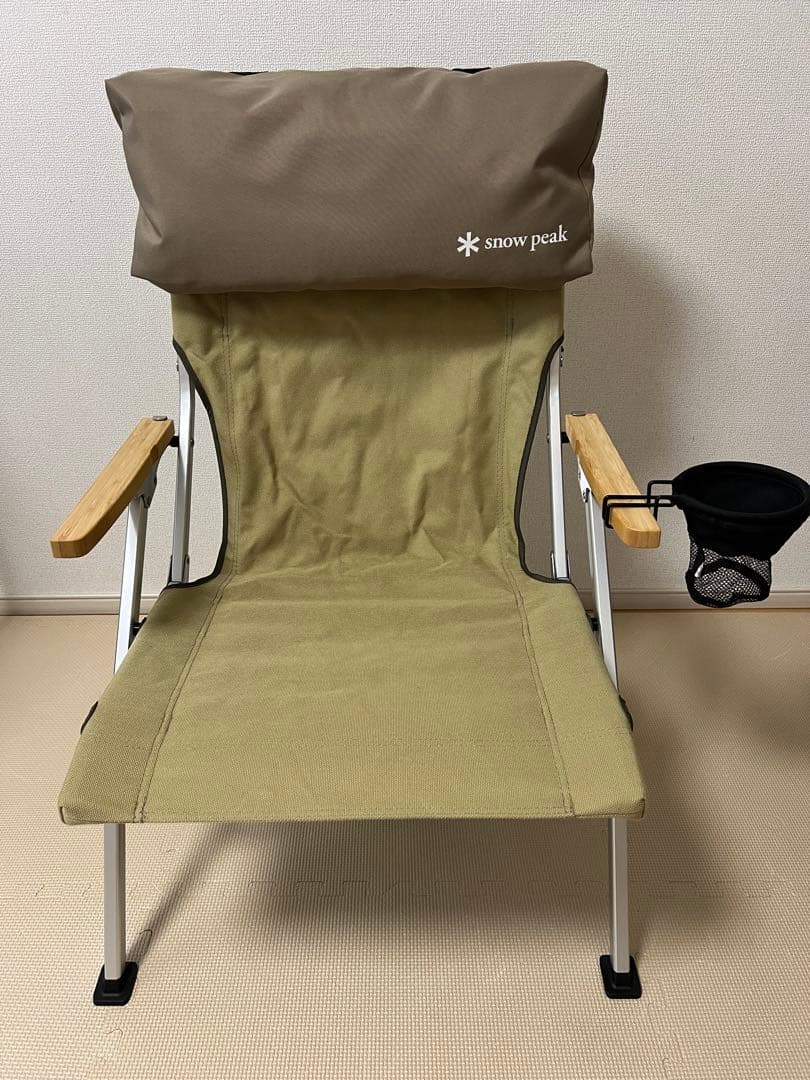スノーピーク　ローチェア30 カーキ3点セット