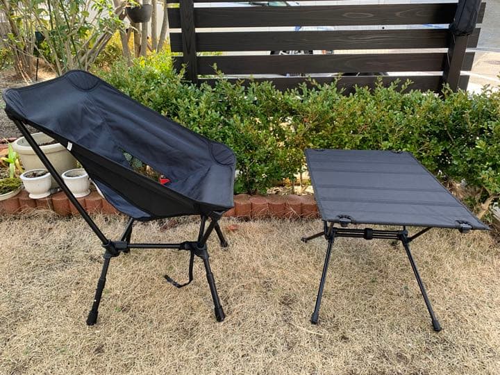 アウトドアキャンプテーブル➕2WAYチェア　セット