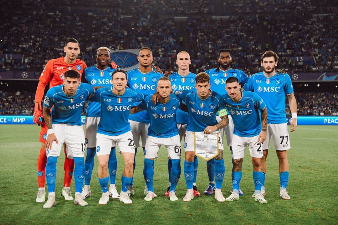 正規品 23/24 SSC NAPOLI ホーム ユニフォーム　オシムヘン
