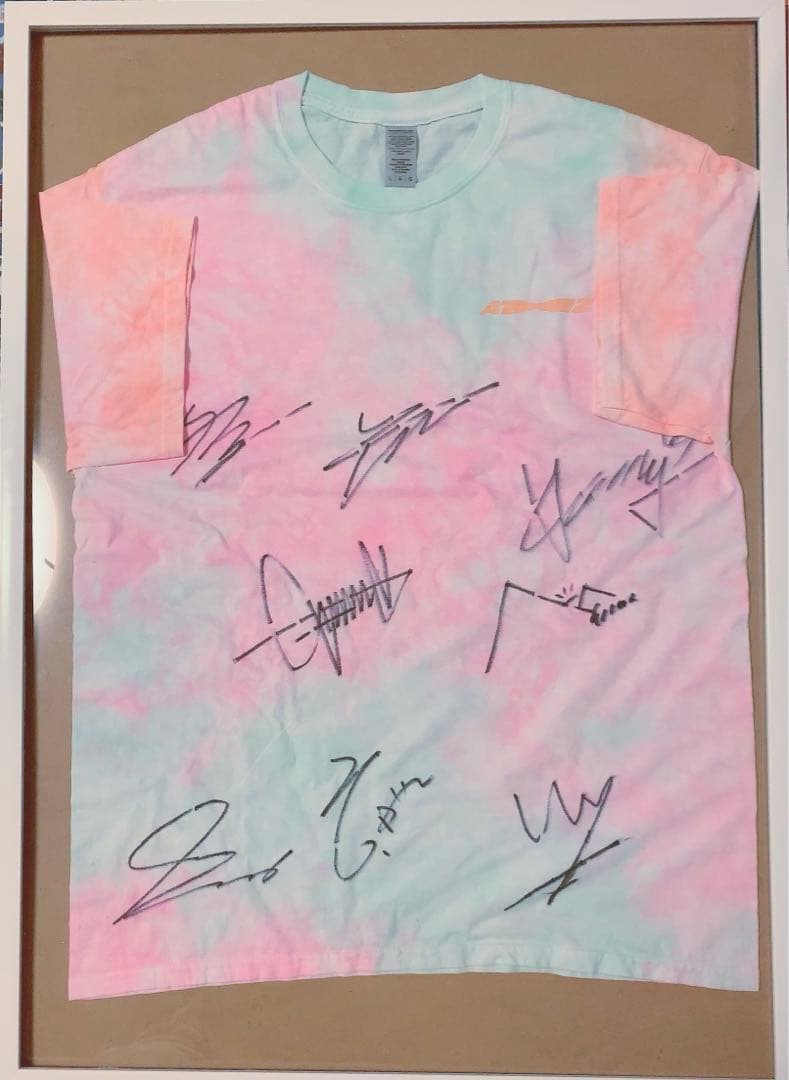 【激レア】ATEEZ 全員直筆サイン入り 限定 Tシャツ