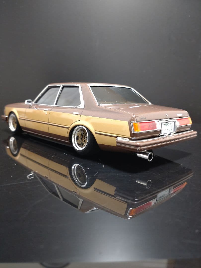 51クレスタ　プラモデル完成品