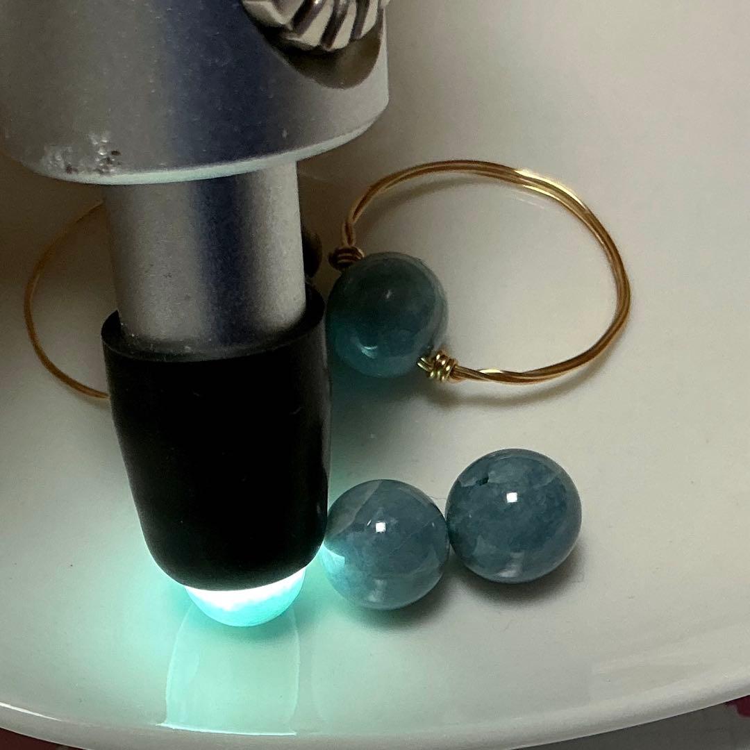 【専用】コン沢翡翠の珠　3珠　その1