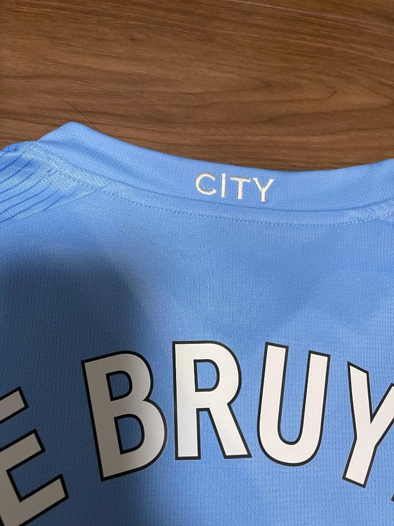 新品 マンチェスターシティ 23/24 ユニフォーム #17.デブライネ XL
