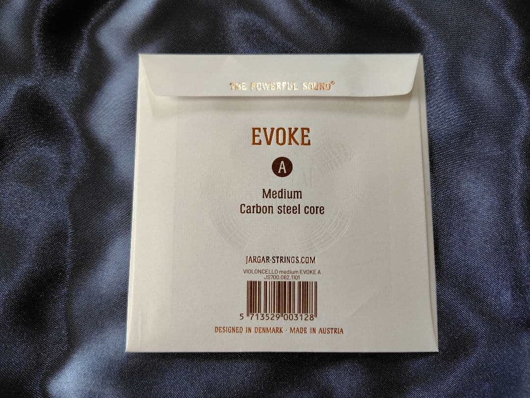 Jargar Evoke チェロ弦 セット ヤーガー イヴォーク 未使用に近い