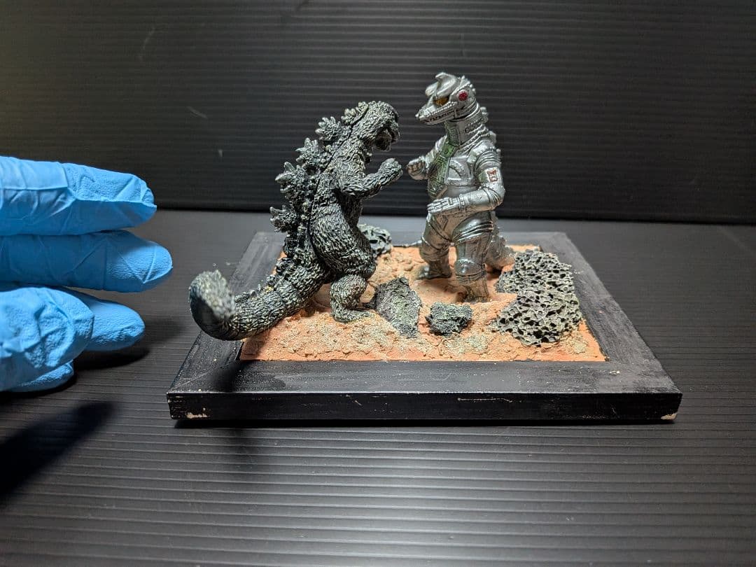 ゴジラ対メカゴジラ ジオラマ