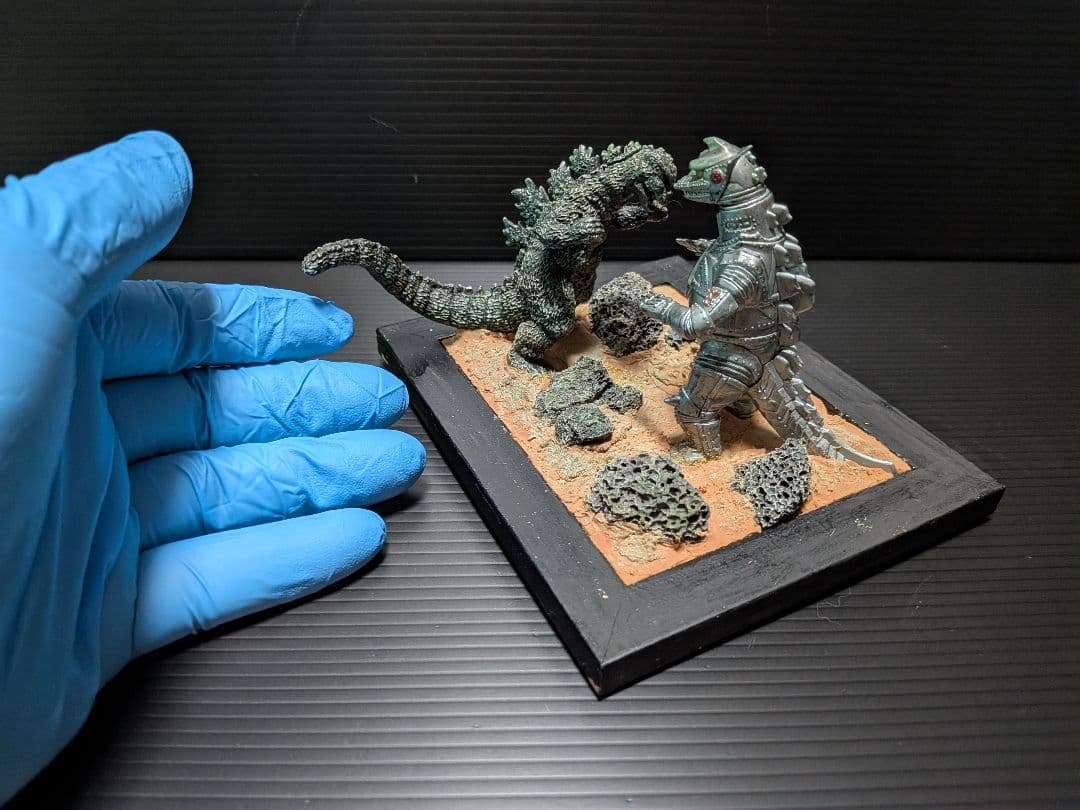 ゴジラ対メカゴジラ ジオラマ