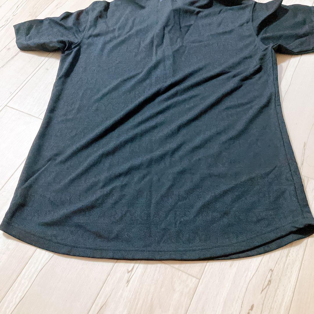 PEARLY GATES ポロシャツ 総柄 ブラック　2022年モデル