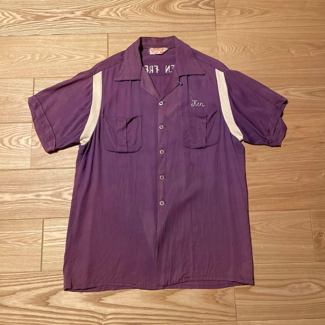 50s 60s Bowler's SHIRTS AND UNIFORM 鹿