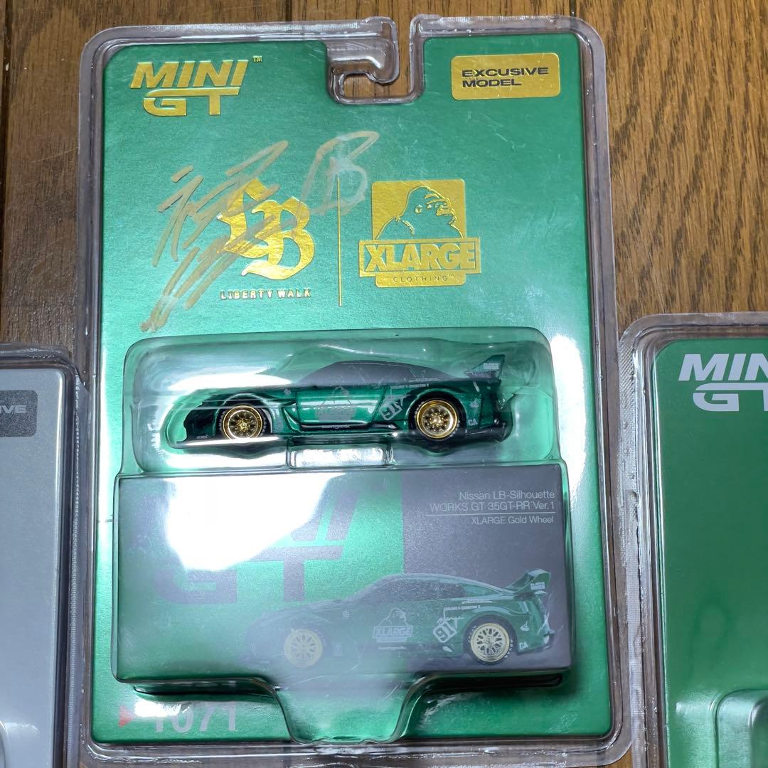 MINI GT LBWK & XLARGE 3台セット+PIN
