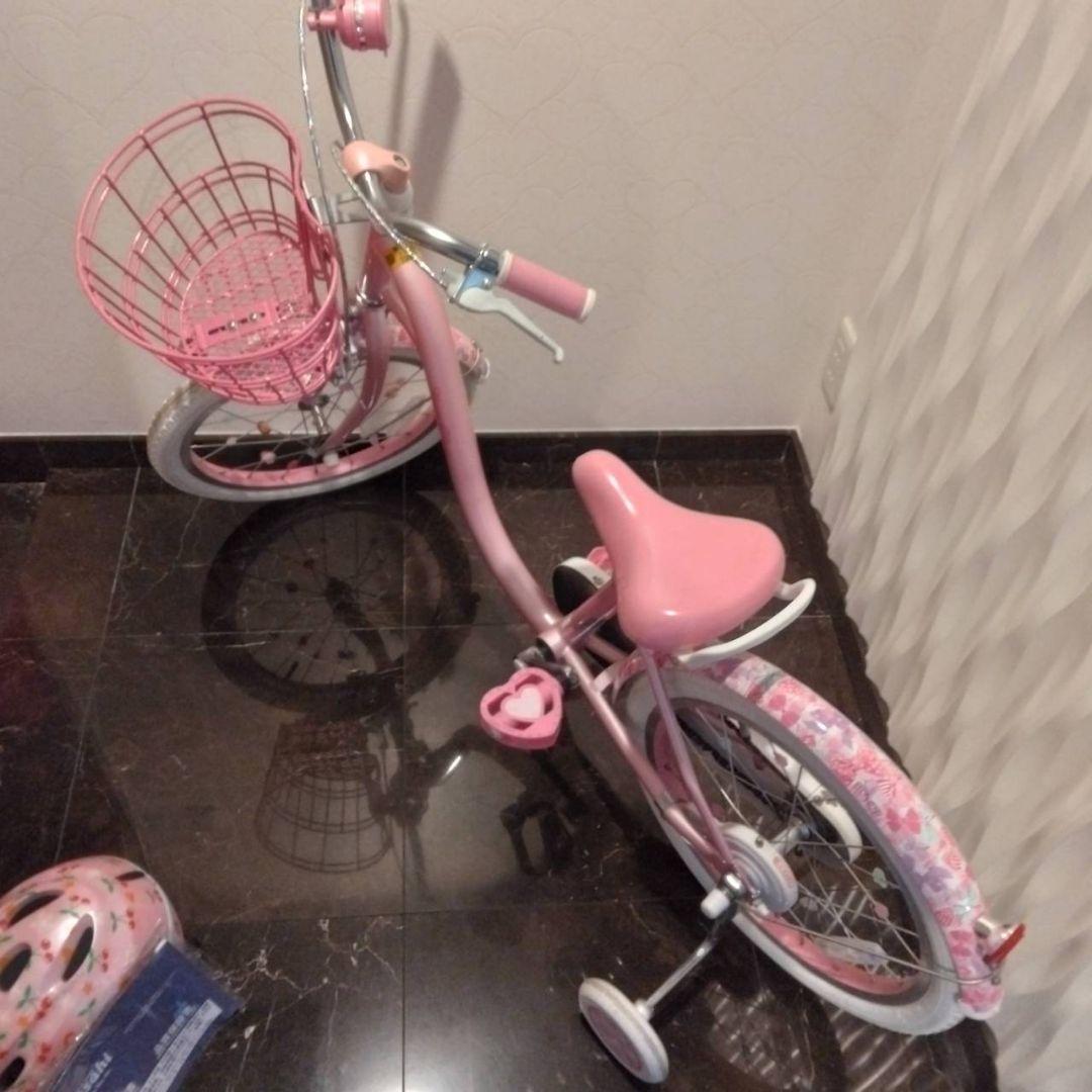 東京都城南地区 直接お引取♡メゾピアノ子供用自転車 18インチ♡