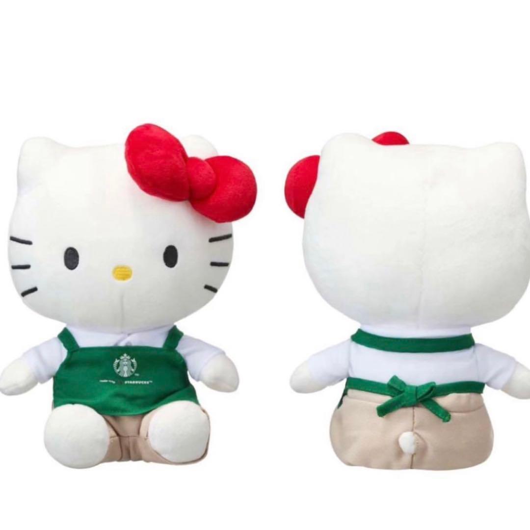 最終値下げ 韓国スタバ キティ 限定コラボ ぬいぐるみ マグカップ SET