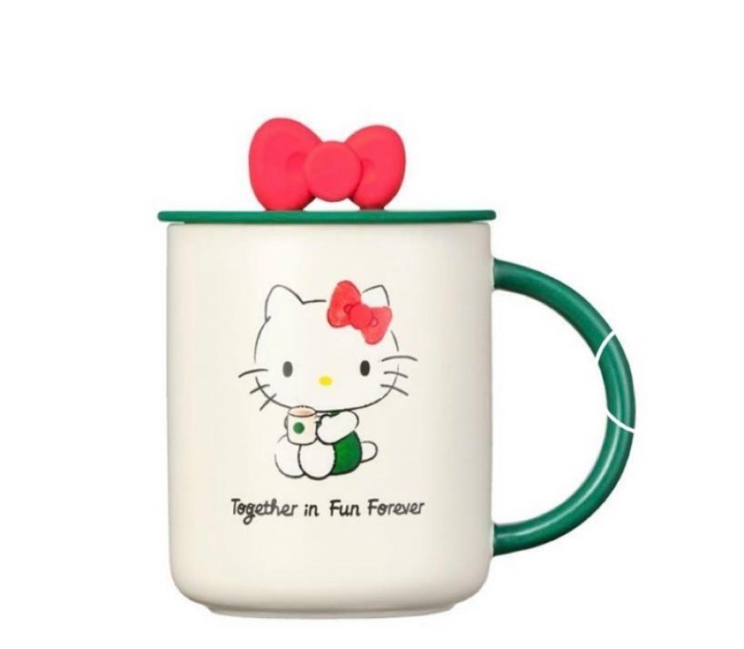 最終値下げ 韓国スタバ キティ 限定コラボ ぬいぐるみ マグカップ SET