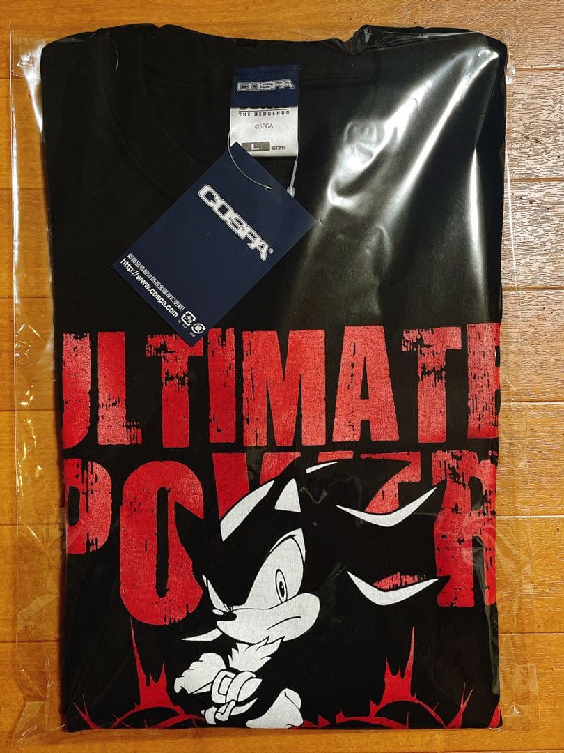 ソニック・ザ・ヘッジホッグ シャドウ Tシャツ Lサイズ 未着用 ソニック
