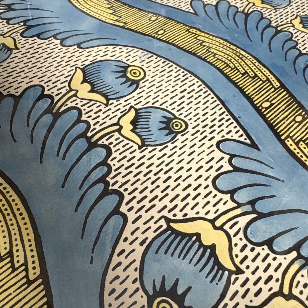 アントワネット・ポワソン　ドミノペーパー Grenades グレネード　額装