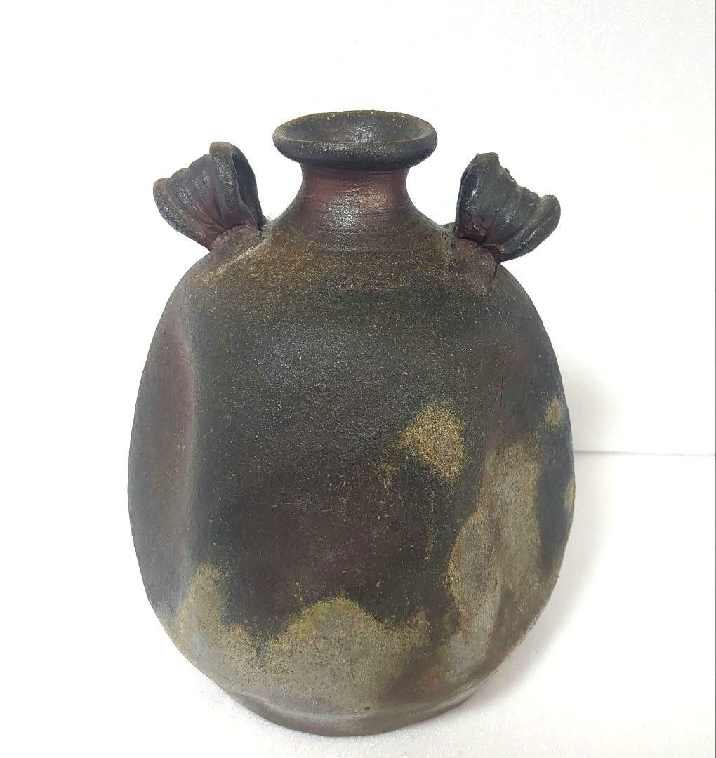 備前焼　舟徳利　大徳利　壺