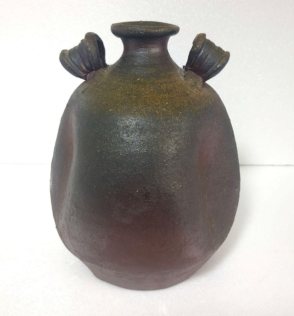 備前焼　舟徳利　大徳利　壺