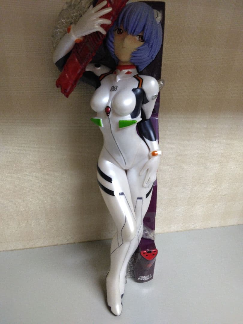 綾波レイ　非売品ジャンボフィギュア/エクストリームバトルver.入手困難稀少品
