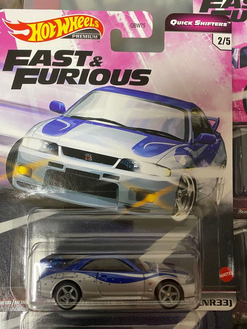 Hot Wheels ワイルドスピード クイック・シフターズ全5種セット