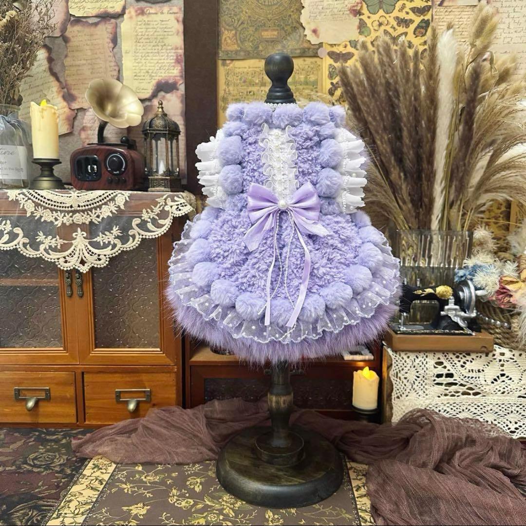 No.20犬服　猫服　ハンドメイド　ワンピース　わんちゃん