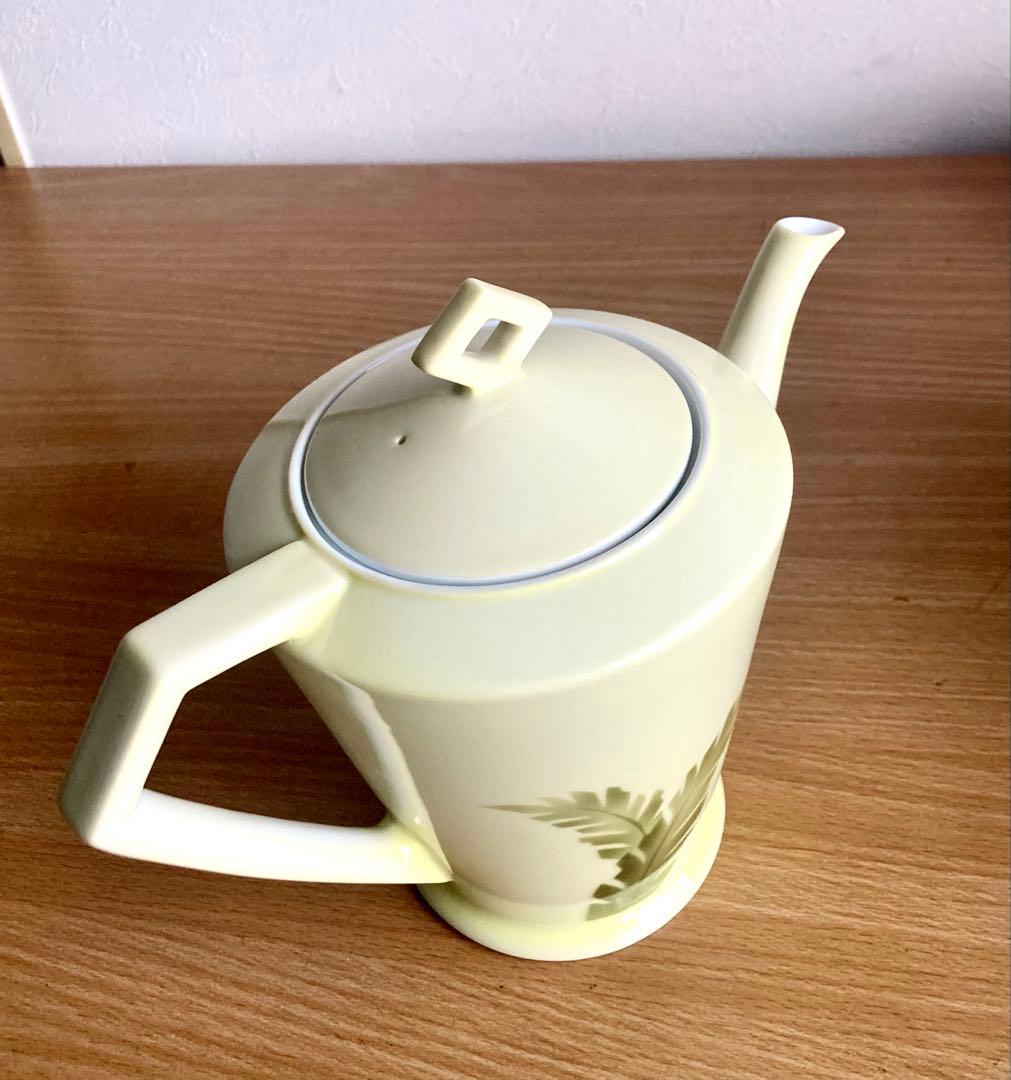 オールドノリタケ ティーポット 1912年 ヤジロベー印 アンティーク工芸品