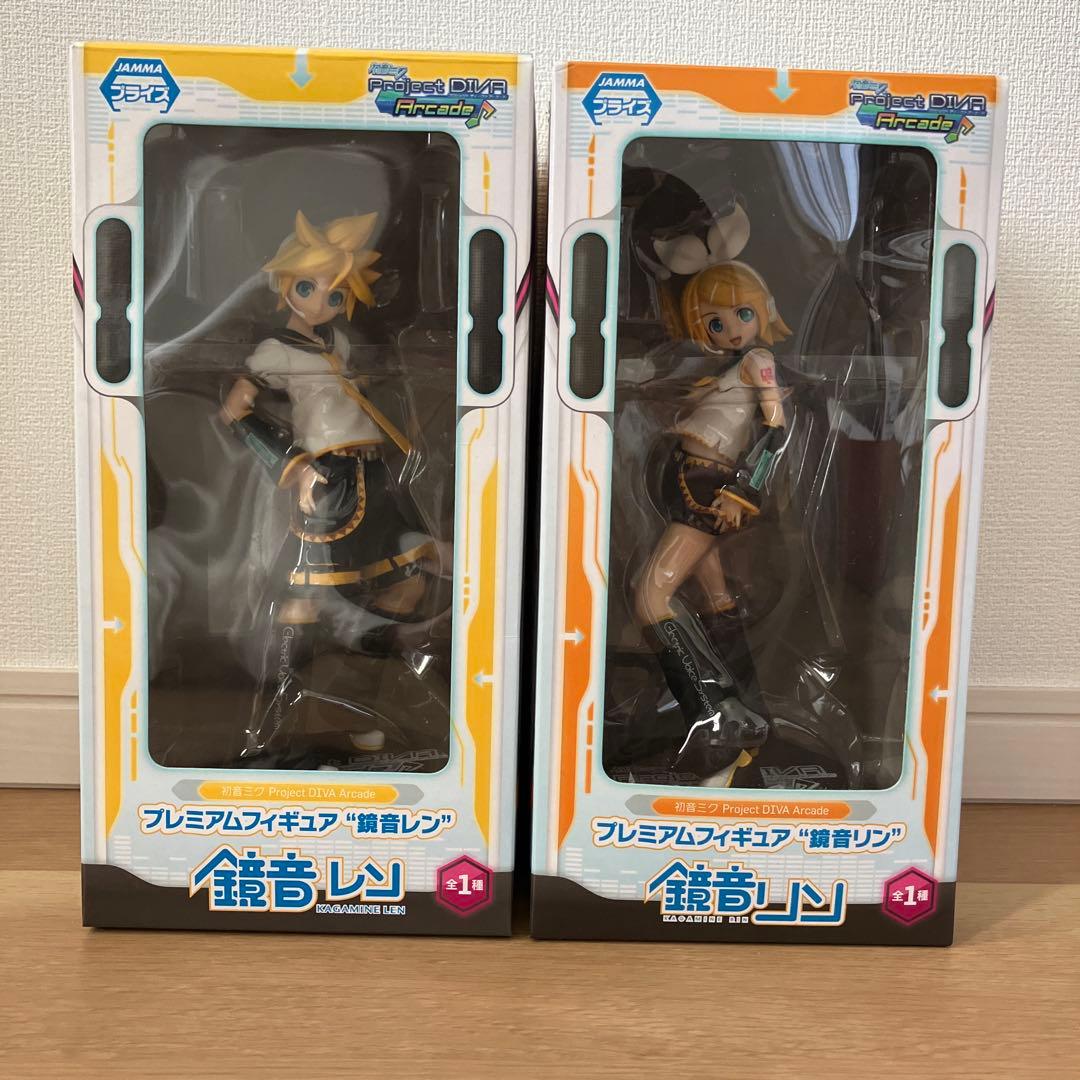 Project DiVA Arcade プレミアムフィギュア　鏡音リン⭐︎鏡音レン